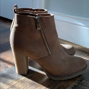 Suede Brown Booties
